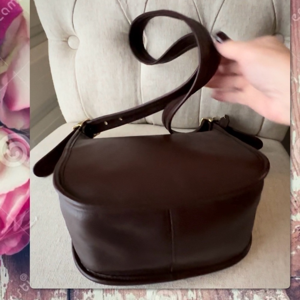 COACH JANICE’S LEGACY MAHOGANY BAG 9950 - Picture 4 of 17